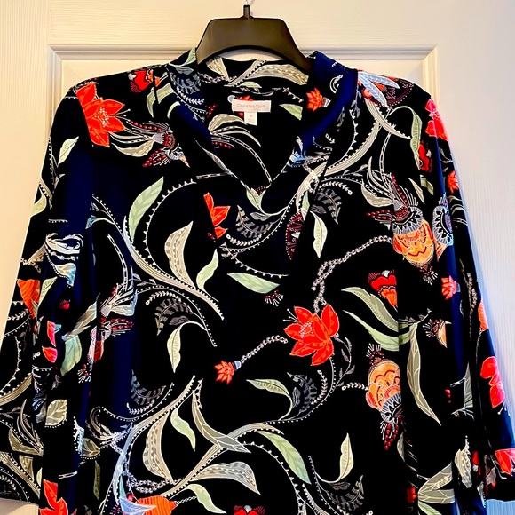 Charter Club V Neck Top - Picture 1 of 8